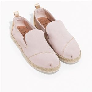 Toms X &other stories suede metallic pumps